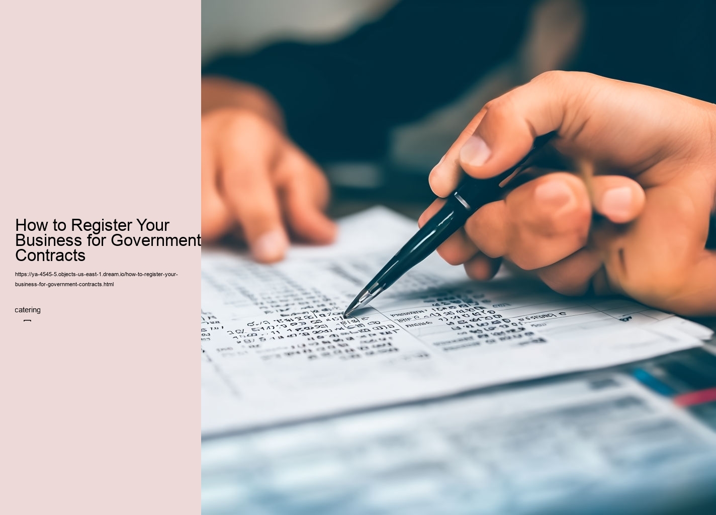 How to Register Your Business for Government Contracts